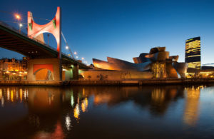 Poster Spain Biscay Bilbao Guggenheim Museum 2