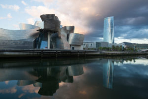 Poster Spain Biscay Bilbao Guggenheim Museum 3