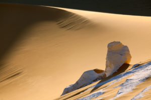 Poster Egypt White Desert Sand Dune